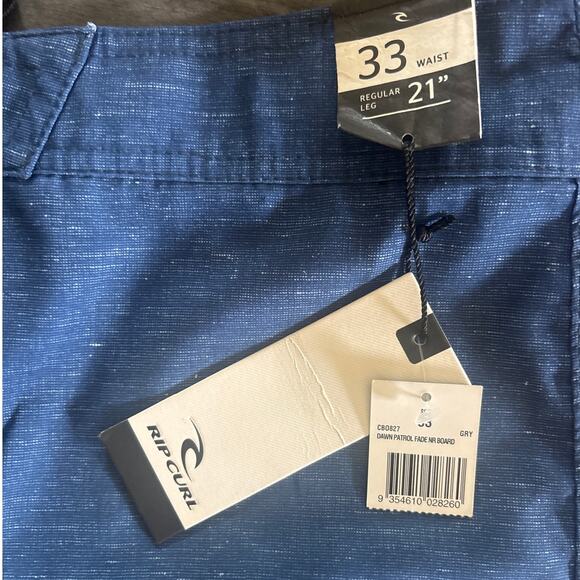 RIP CURL Dawn Patrol 21" Boardshort Size 33 NWT - Picture 3 of 7